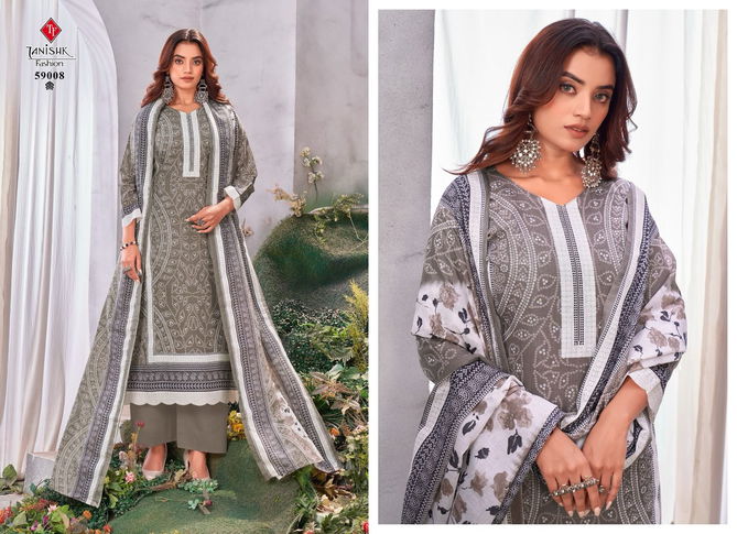 Gazal By Tanishk Lawn Cotton Dress Material Wholesale Market In Surat
